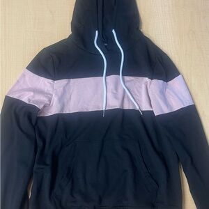 Women’s Black and Pink light Hoodie XS Like New